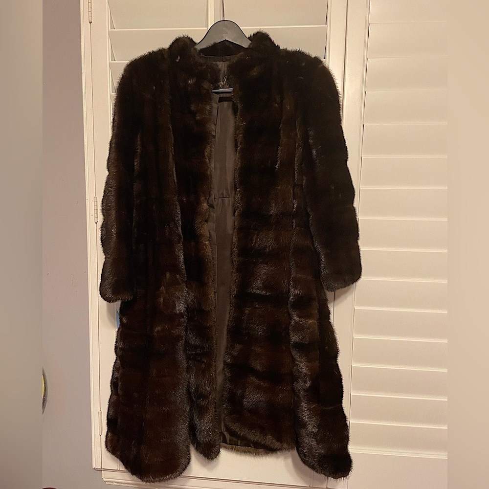 Vintage Designer Mink Coat - Size Small
